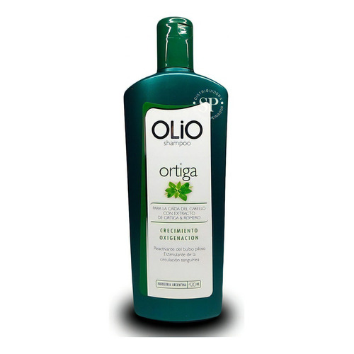  Shampoo Olio Ortiga Para Caida X420cc