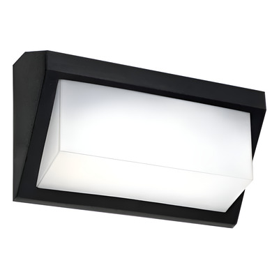 Bidireccional Frontal Exterior Apto Led E27 Para 1 Luz Fz Sf Negro