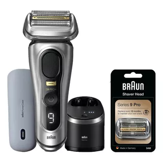 Barbeador Braun Series9 Pro+ 9575cc Powercase + Lâmina Extra