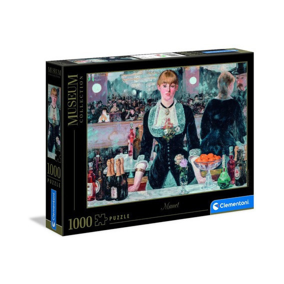 Rompecabezas Pintura Folies-bergere Manet 1000 Pz Clementoni