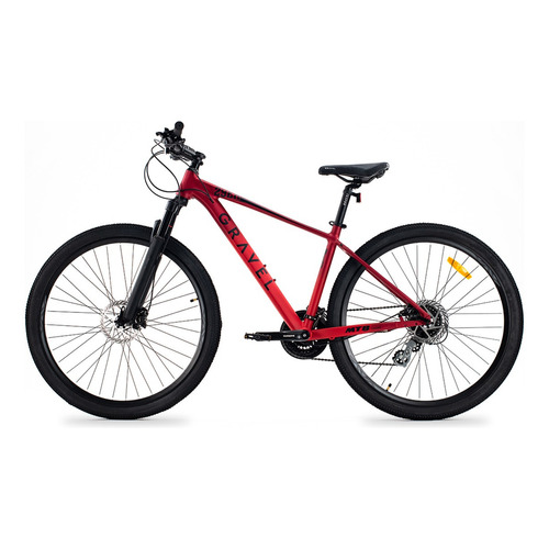 Bicicleta Gravel Andes Mtb De Montaña R29 24v Shimano Altus Color Rojo Tamaño del cuadro M