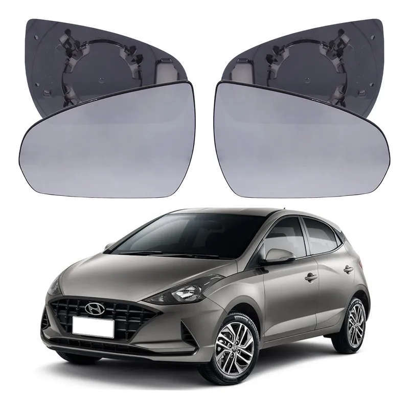Par Lentes Retrovisor Hb20 1.0 1.6 2019 A 2022