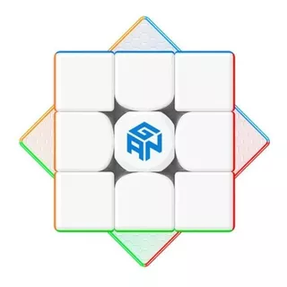 Cubo 3x3 Profesional Gan 11 M Duo Tipo Rubik Color De La Estructura Stickerless