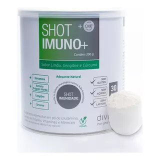 Shot Imuno+ Sabor Limão Lata 200g Divinitè