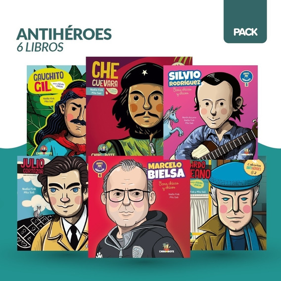 Pack Antiheroes Libro 1 Al 6 - Chirimbote