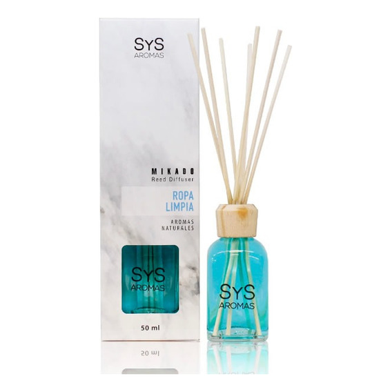 Estuche Difusor Mikado 50ml Variedades, Calidad Sys Aromas