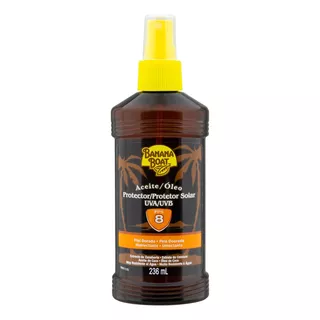 Bronzeador Óleo Spray Fps 8 Banana Boat Frasco 236ml