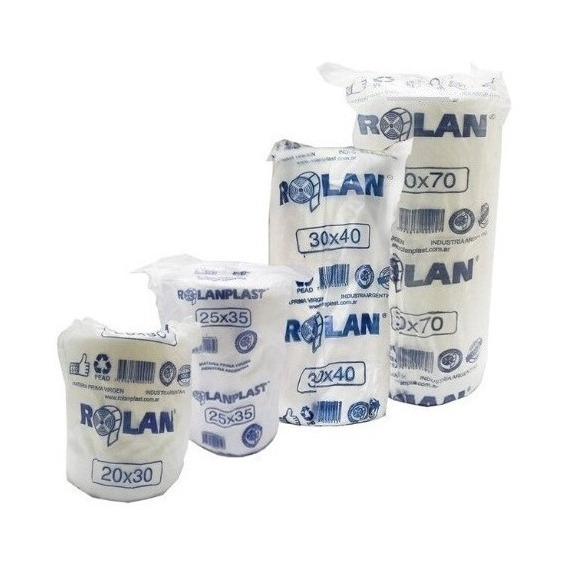 Bolsa Rollo Arranque 20x30 Apto Freezer 750gr