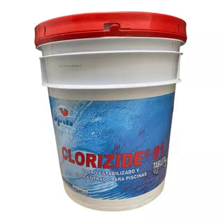 Cloro Tableta De 3 Clorizide 91 Marca Spin Albercas 20 Kg