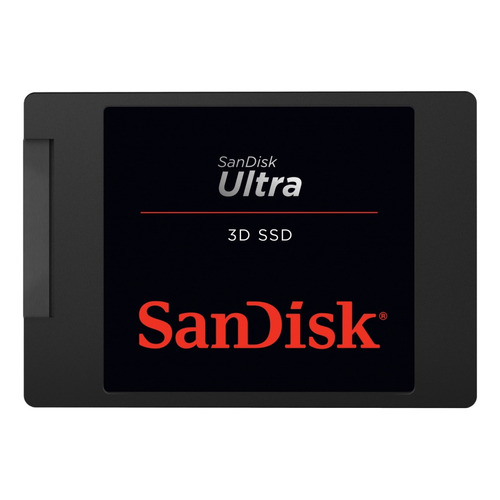 Disco sólido interno SanDisk Ultra 3D SDSSDH3-500G-G25 500GB negro