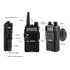 Handy Radio Transmisor Baofeng Bf-uv-5r Vox Dual Band 1800 Bandas De Frecuencia 400-480 Mhz Color Negro