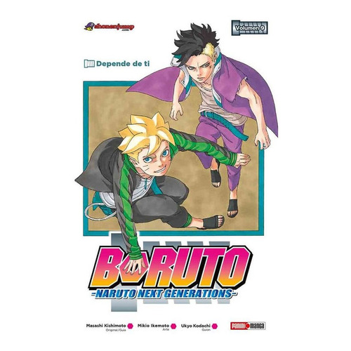 Boruto N.9 Naruto Next Generations Manga Panini 