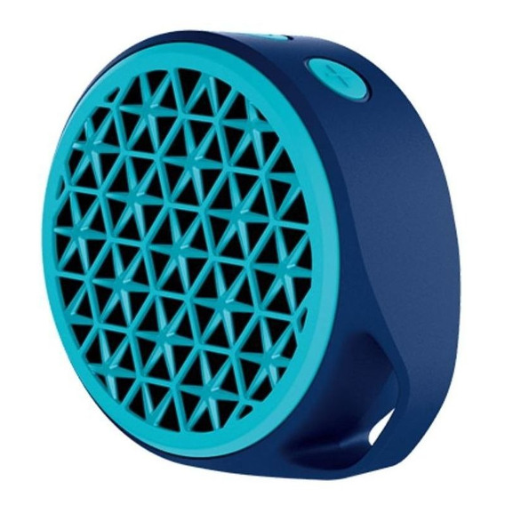 Parlante Logitech X50 portátil con bluetooth azul 