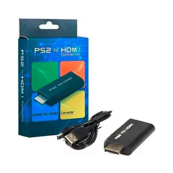 Conversor Ps2 Playstation2 A Hdmi C/audio Adaptador 