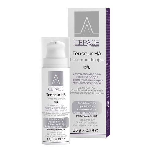 Cepage Tenseur Ha Crema Contorno De Ojos Antiedad X 15 Gr Momento de aplicación Día/Noche Tipo de piel Todo tipo de piel