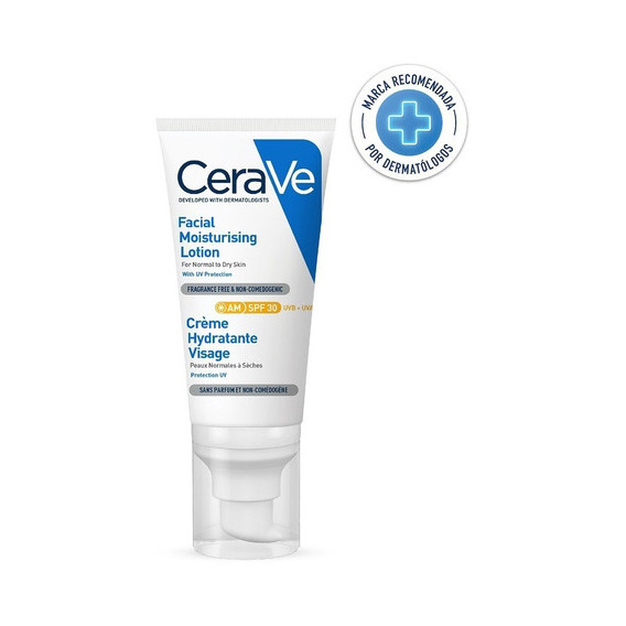 Loción Hidratante Facial Día 52ml Spf 30 Cerave