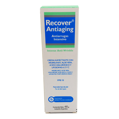 Crema Recover Anti Edad Pharmatrix recover día noche para todo tipo de piel de 46mL 30+ años