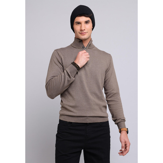 Sweater Zipper Button Arrow Sw2710wca