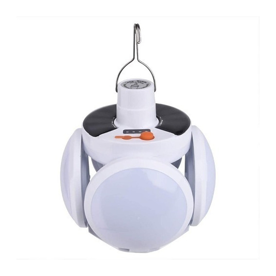 Ampolleta Solar Led De Emergencia Recargable / 40 W