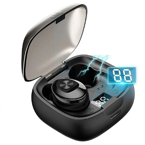 Audífonos Inalámbricos Con Bluetooth Resistentes Al Agua Color Negro