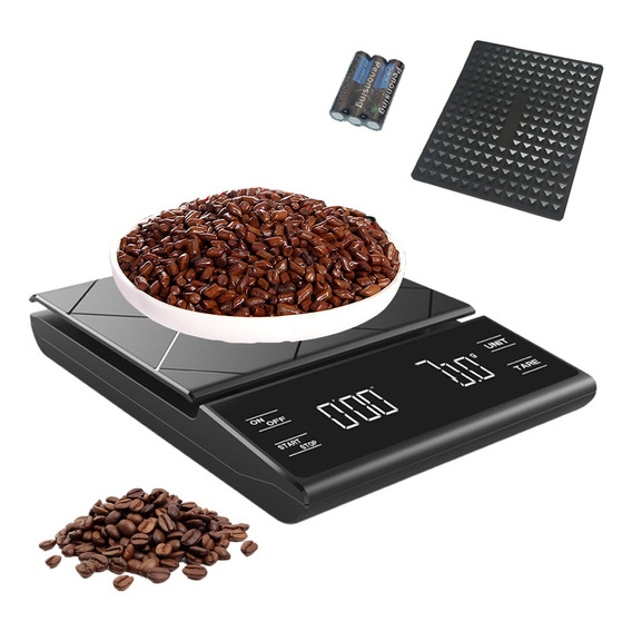 Báscula Cocina Digital Alta Precisión 0,1g/3kg Con Batería