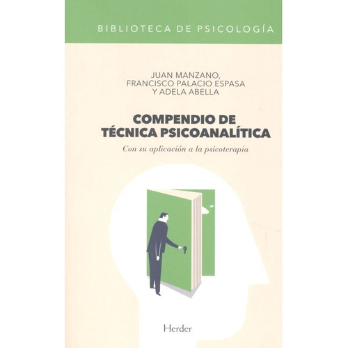 Compendio de tÃÂ©cnica psicoanalÃÂtica, de Manzano, Juan. Herder Editorial, tapa dura en español