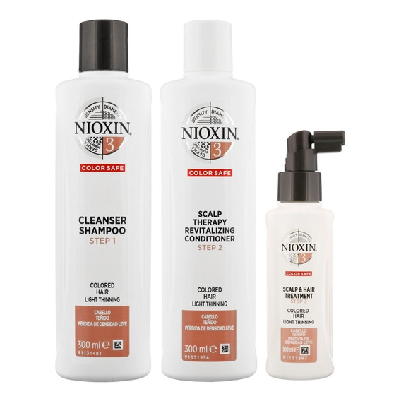 Nioxin-3 Tratamiento Densificador Para Cabello Teñido