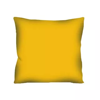 Capa De Almofada Lisa Vermelha Preta Amarela 42cm A Escolher
