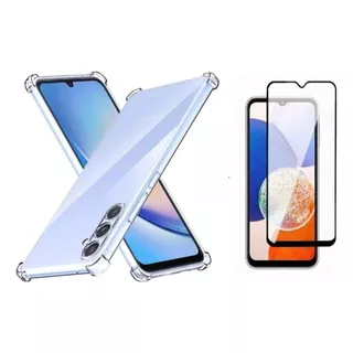 Capa Capinha Para Samsung  A14 5g 6.6  + Película Vidro 3d