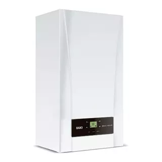 Caldera Mural A Gas Baxi Eco Nova 24 F Dual Tiro Forzado Color Blanco