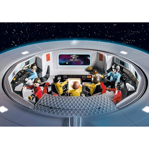 Juguete Playmobil Start Trek De U.s.s. Enterprise 150 Piezas