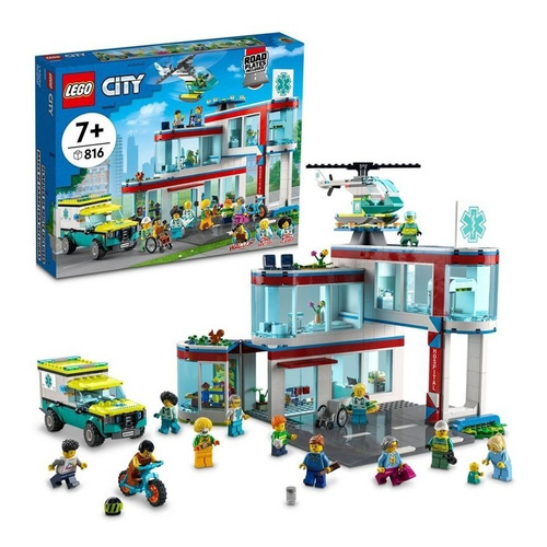 Kit De Construcción Lego City Hospital 60330 816 Piezas 7