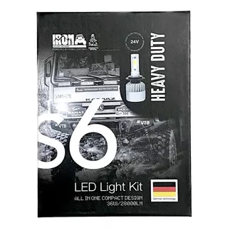 Kit Cree Led H1 12/24v S6 Heavy Duty 44000lm