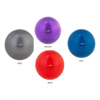 Balón Pelota Pilates Yoga 75 Cms. Sport Fitness Balance Color Rojo