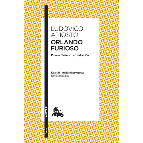 Orlando Furioso, de Ariosto, Ludovico. Serie Clásica Editorial Austral México, tapa blanda en español, 2022