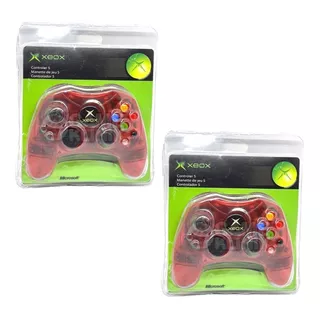 2 Controles Para Xbox Clásico Varios Colores Sellados