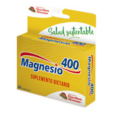 Garden House Magnesio 400 Calambres Huesos Artrosis X30 Comp Sabor Sin Sabor