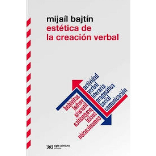 Estetica De La Creacion Verbal, de MIJAIL MIJAILOVICH BAJTIN. Editorial Siglo XXI, edición 1 en español