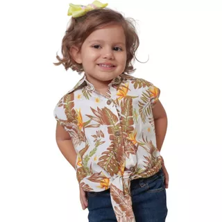 Camisa Infantil Menina Amazonas