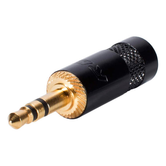 Conector Mini Plug 3.5 Mm P/cable De 6mm Stereo Rean 