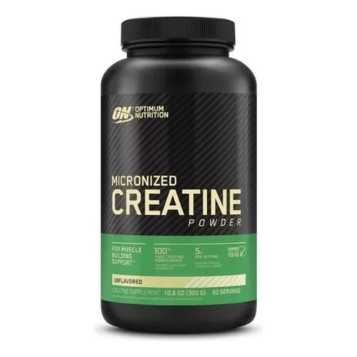 Suplemento en polvo Optimum Nutrition  Creatina Micronizada Micronized Creatine Powder creatina monohidratada en pote de 300g