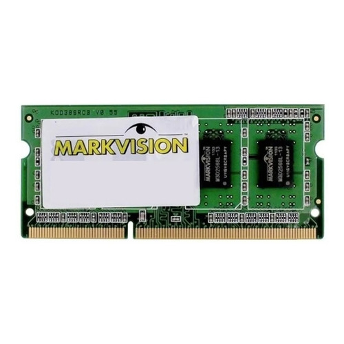 Memoria RAM color verde 4GB 1 Markvision MVD34096MSD-A6