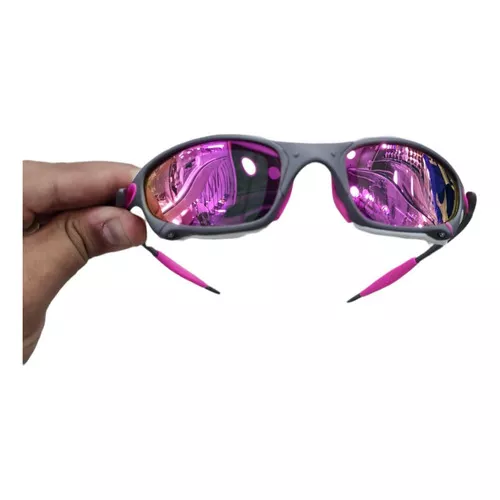 Óculos Juliet Xmetal c. Sideblinders Lente Rosa - Kit Rosa no Shoptime