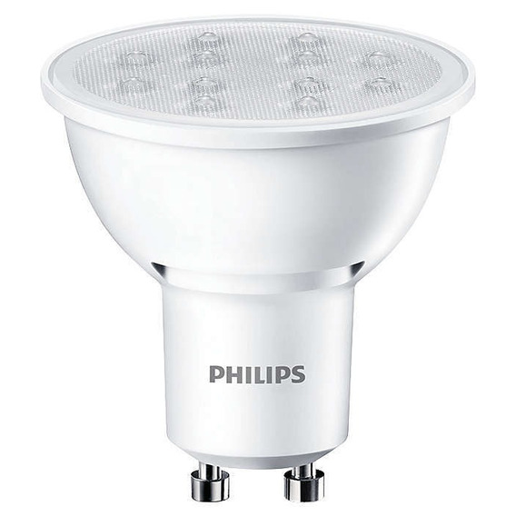 Dicroica Led Spot Gu10 Philips 3.8w Luz Calida Color de la luz Blanco cálido