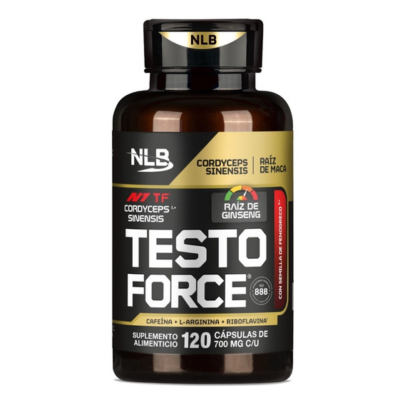 Testrol Gold 120 Tabletas 90gr Testosterone Testo Force Sin sabor