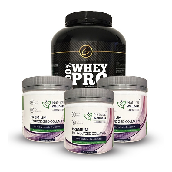 Pack Proteina + Colageno - Whey Pro 5lb + 3 Premium Collagen