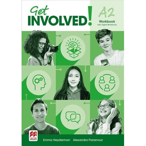 Get Involved ! A2 - Workbook + Digital Workbook, De Heyderman, Emma. Editorial Macmillan, Tapa Blanda En Inglés Internacional, 2021