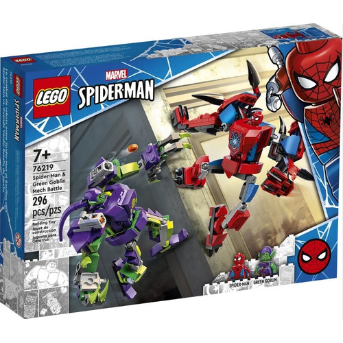 Lego 76219 Marvel Spider-man Vs Duende Verde Batalla De Meca
