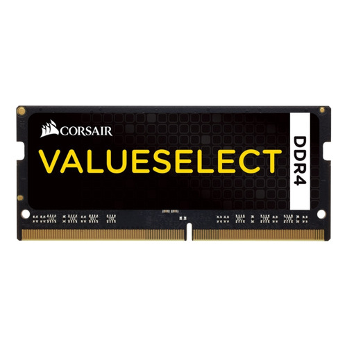 Memoria RAM Value Select gamer color negro 4GB 1 Corsair CMSO4GX4M1A2133C15