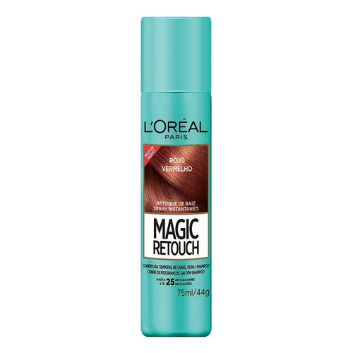 Tinte L'Oréal Paris  Magic retouch tono rojo para cabello